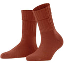 Falke Orange Striggings Rib Boot Socks