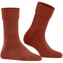 Falke Orange Striggings Rib Boot Socks