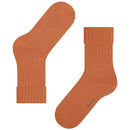 Falke Orange Striggings Rib Socks
