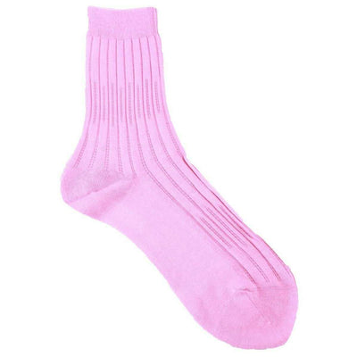Falke Pink Cross Knit Socks