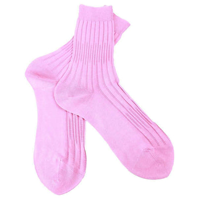Falke Pink Cross Knit Socks