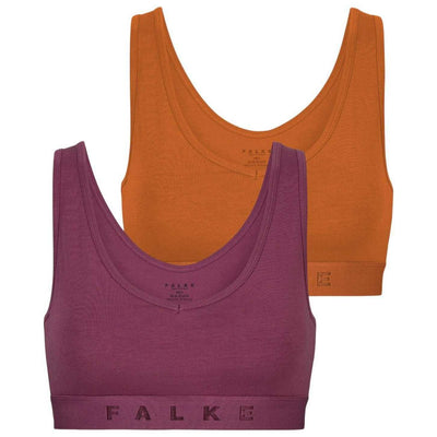 Falke Pink Daily Comfort 2-Pack Bustier Bralette