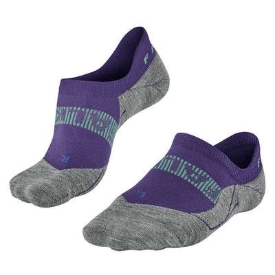 Falke Purple RU4 Endurance Running Cool Invisible Socks