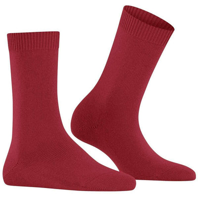 Falke Red Cosy Wool Socks