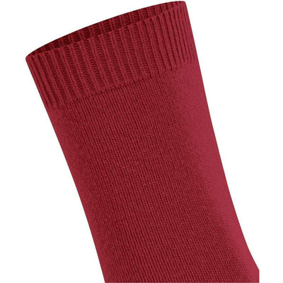 Falke Red Cosy Wool Socks