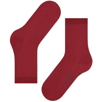 Falke Red Cosy Wool Socks
