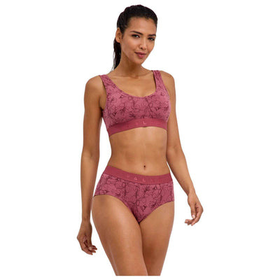 Falke Red Daily Comfort Print 2-Pack Bustier Bralette