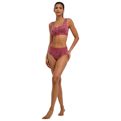 Falke Red Daily Comfort Print 2-Pack Bustier Bralette