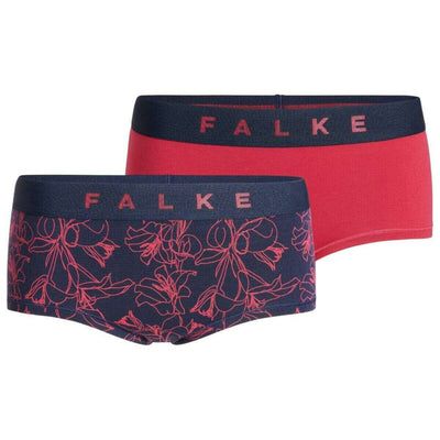 Falke Red Daily Comfort Print 2-Pack Hipster Brief