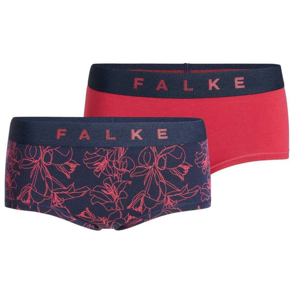 Falke Red Daily Comfort Print 2-Pack Hipster Brief