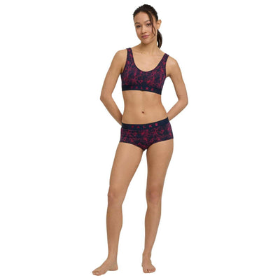 Falke Red Daily Comfort Print 2-Pack Hipster Brief