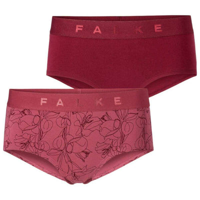 Falke Red Daily Comfort Print 2-Pack Hipster Brief
