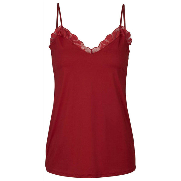 Falke Red Delicate Touch Chemise Top