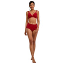 Falke Red Delicate Touch Mid Waist Briefs
