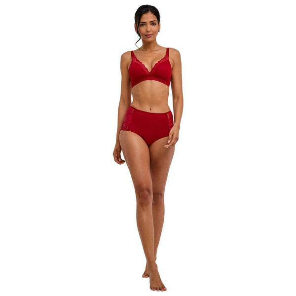Falke Red Delicate Touch Mid Waist Briefs