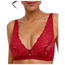 Falke Red Delicate Touch Triangle Bralette