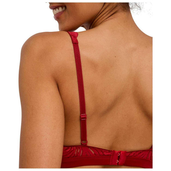 Falke Red Delicate Touch Triangle Bralette
