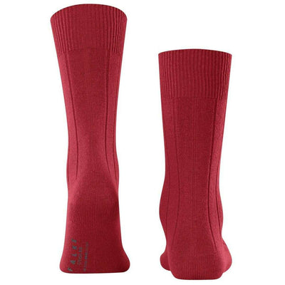 Falke Red Lhasa Rib Socks