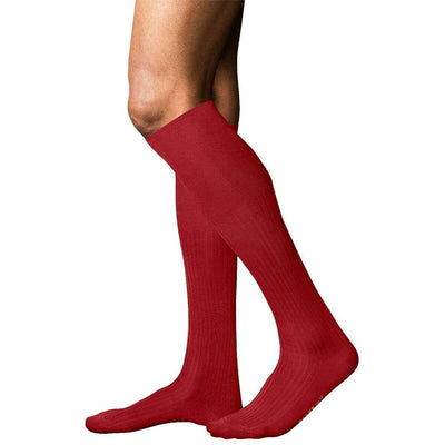Falke Red No 10 Pure Fil d´Écosse Knee High Socks