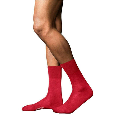 Falke Red No 6 Finest Merino Wool and Silk Socks