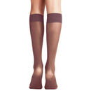 Falke Red Pure Matt 50 Denier Knee High Socks