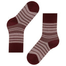 Falke Red Sunset Stripe Socks