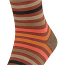 Falke Red Tinted Stripe Socks