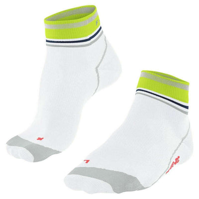 Falke White BC Impulse Biking Short Socks