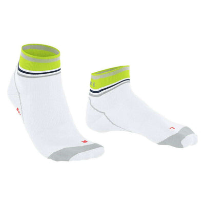 Falke White BC Impulse Biking Short Socks