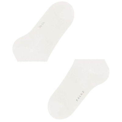 Falke White Climawool No Show Socks