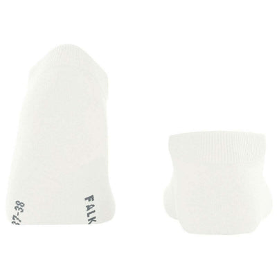 Falke White Climawool Sneaker Socks