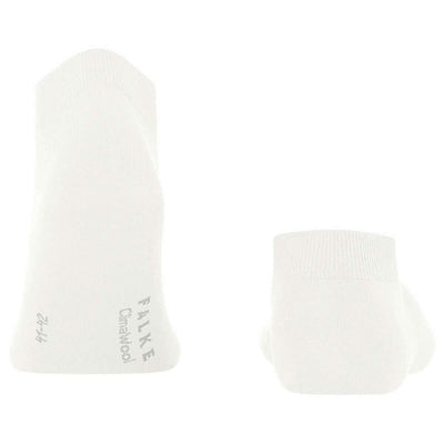 Falke White Climawool Sneaker Socks