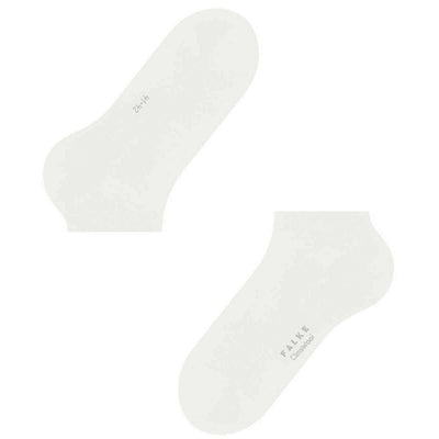 Falke White Climawool Sneaker Socks