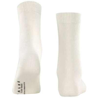 Falke White Cosy Wool Socks