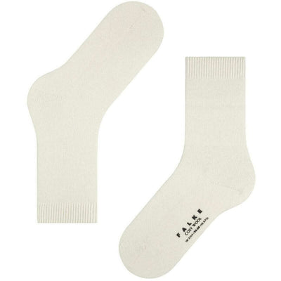 Falke White Cosy Wool Socks