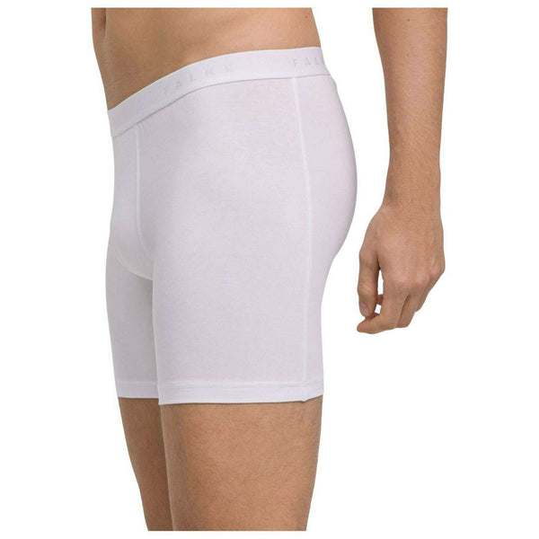 Falke White Daily Comfort 2-Pack Long Leg Boxer