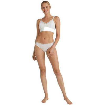 Falke White Daily Lace Bra
