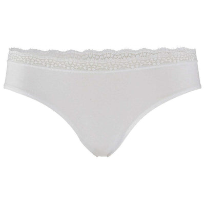 Falke White Daily Lace Low-Rise Brief