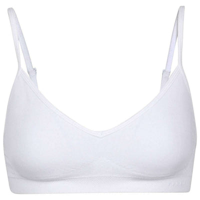 Falke White Daily Seamless Bustier Bralette