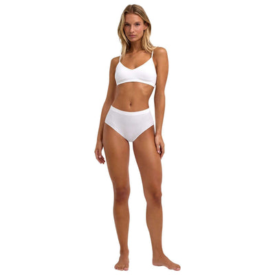 Falke White Daily Seamless Mid Waist Brief