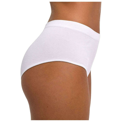 Falke White Daily Seamless Mid Waist Brief