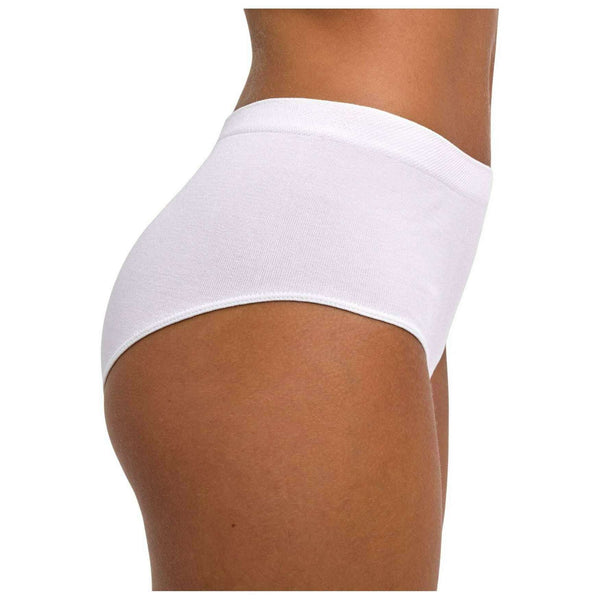 Falke White Daily Seamless Mid Waist Brief
