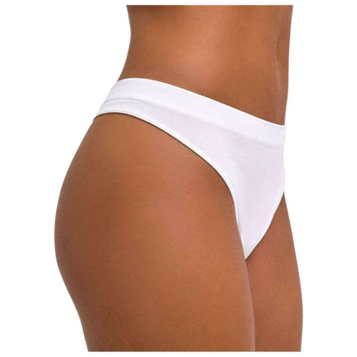 Falke White Daily Seamless Thong