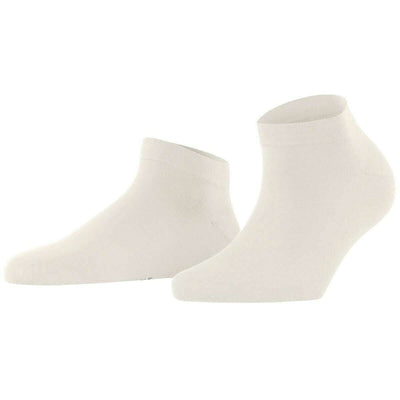 Falke White Fine Softness 50 Denier Sneaker Socks