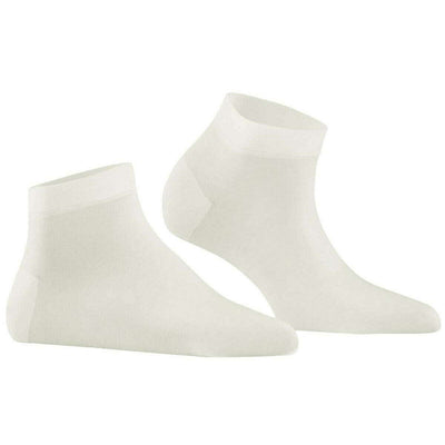 Falke White Fine Softness 50 Denier Sneaker Socks
