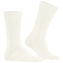 Falke White Lhasa Rib Socks
