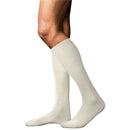 Falke White No 6 Finest Merino Wool and Silk Knee High Socks