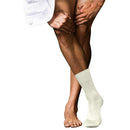 Falke White No 6 Finest Merino Wool and Silk Socks