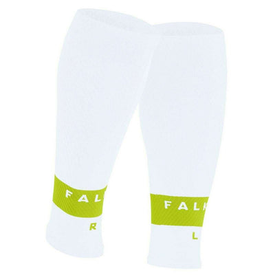 Falke White RU Compression Energy Running Sleeves