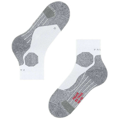 Falke White RU Trail Grip Socks